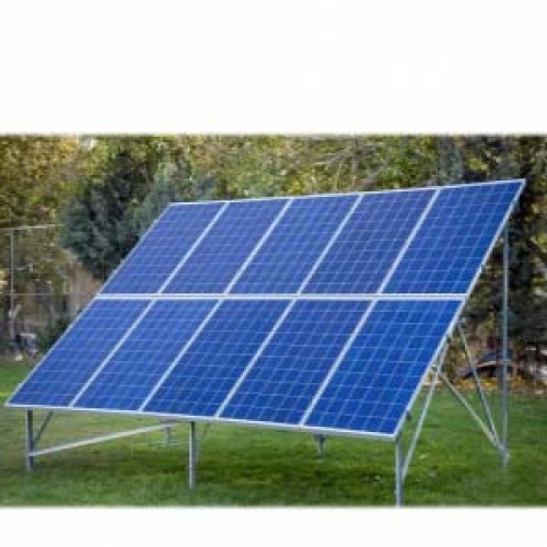 استراکچر پنل خورشیدی 2.5 کیووات 10 پنله