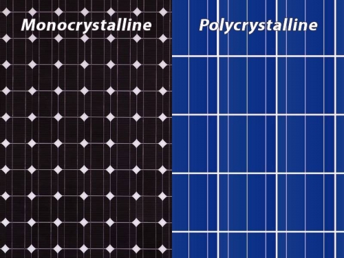 تفاوت پنل های خورشیدی مونو کریستال و پلی کریستال