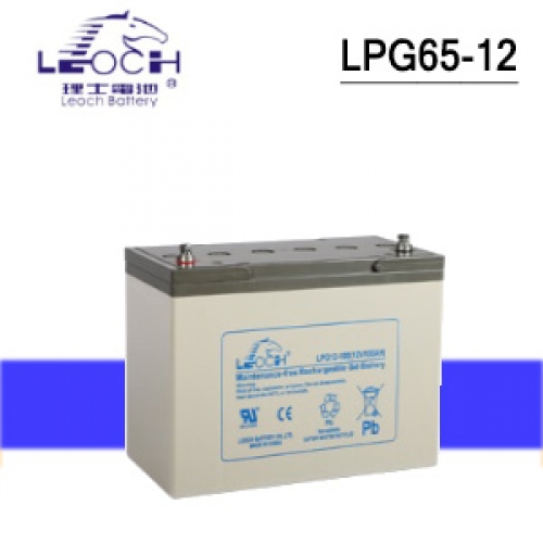 باتری خورشیدی 65 آمپر ساعت LEOCH LPG